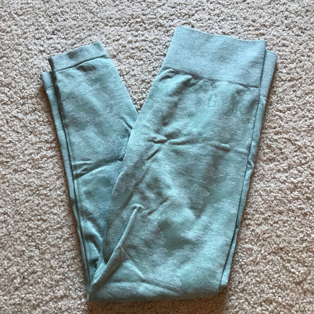 Gymshark Green Camo Seamless - Large